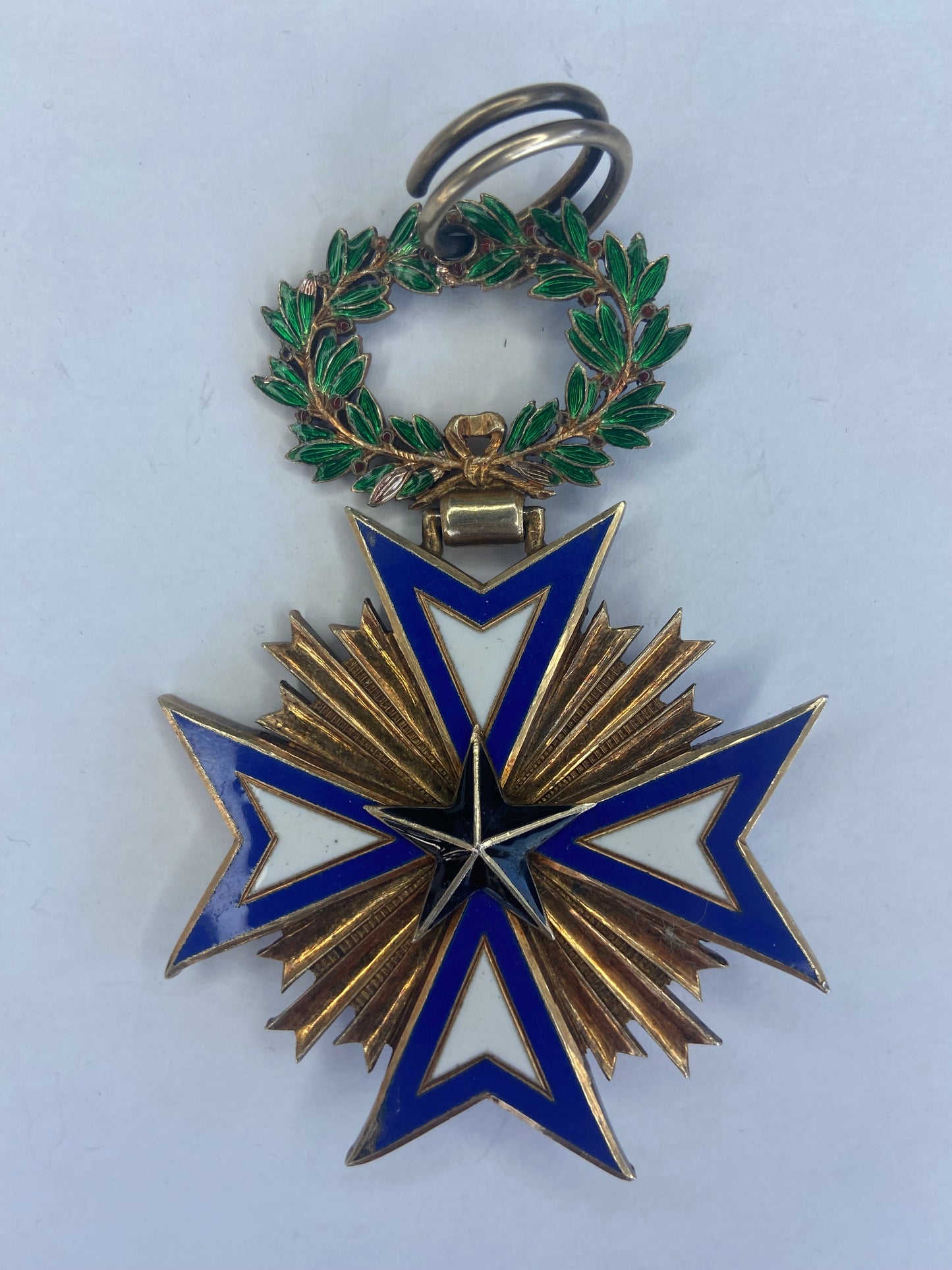 France Colonial Order of the Black Star Grand Cross Grade Badge & Breast Star.