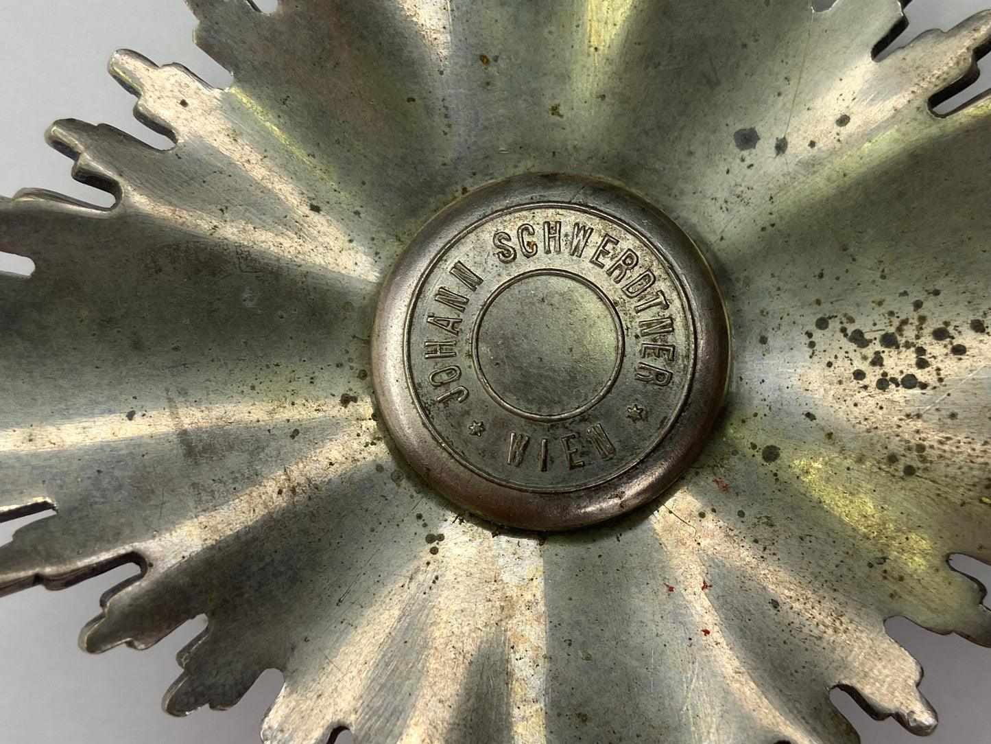 Bulgaria Kingdom Order of Civil Merit Commander Grade Breast Star by Johhann Schwerdtner