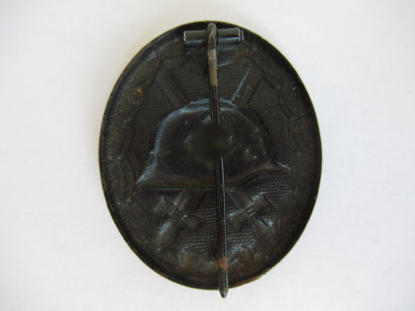 GERMANY III REICH WOUND BADGE 1939 3RD GRADE "BLACK". 1.