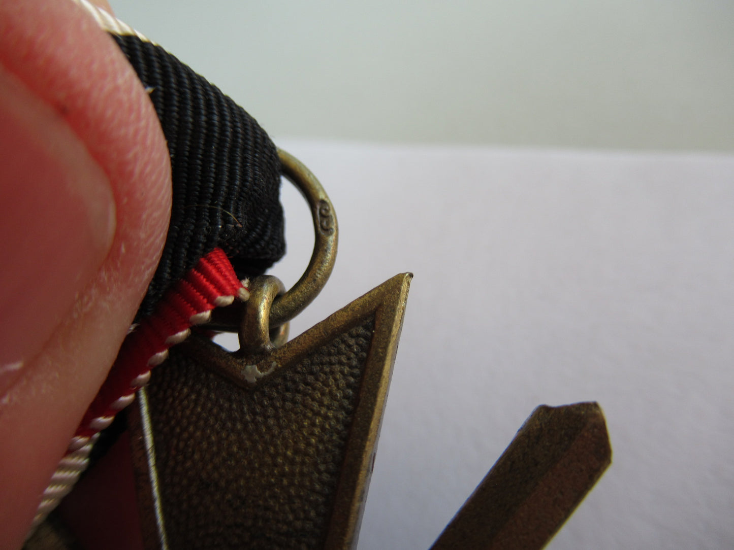 GERMANY III REICH WAR MERIT CROSS 1939 2ND CLASS WITH SWORDS. MARKED. 4.