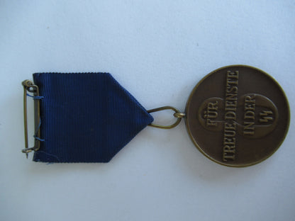 GERMANY III REICH 8 YEAR SERVICE MEDAL IN THE SS. RR!