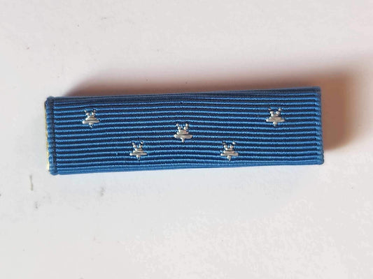 USA MOH MEDAL OF HONOR SERVICE RIBBON FOR MEDAL. ORIGINAL ISSUE. WITH EMBRODEIRED STARS. RR!!  3