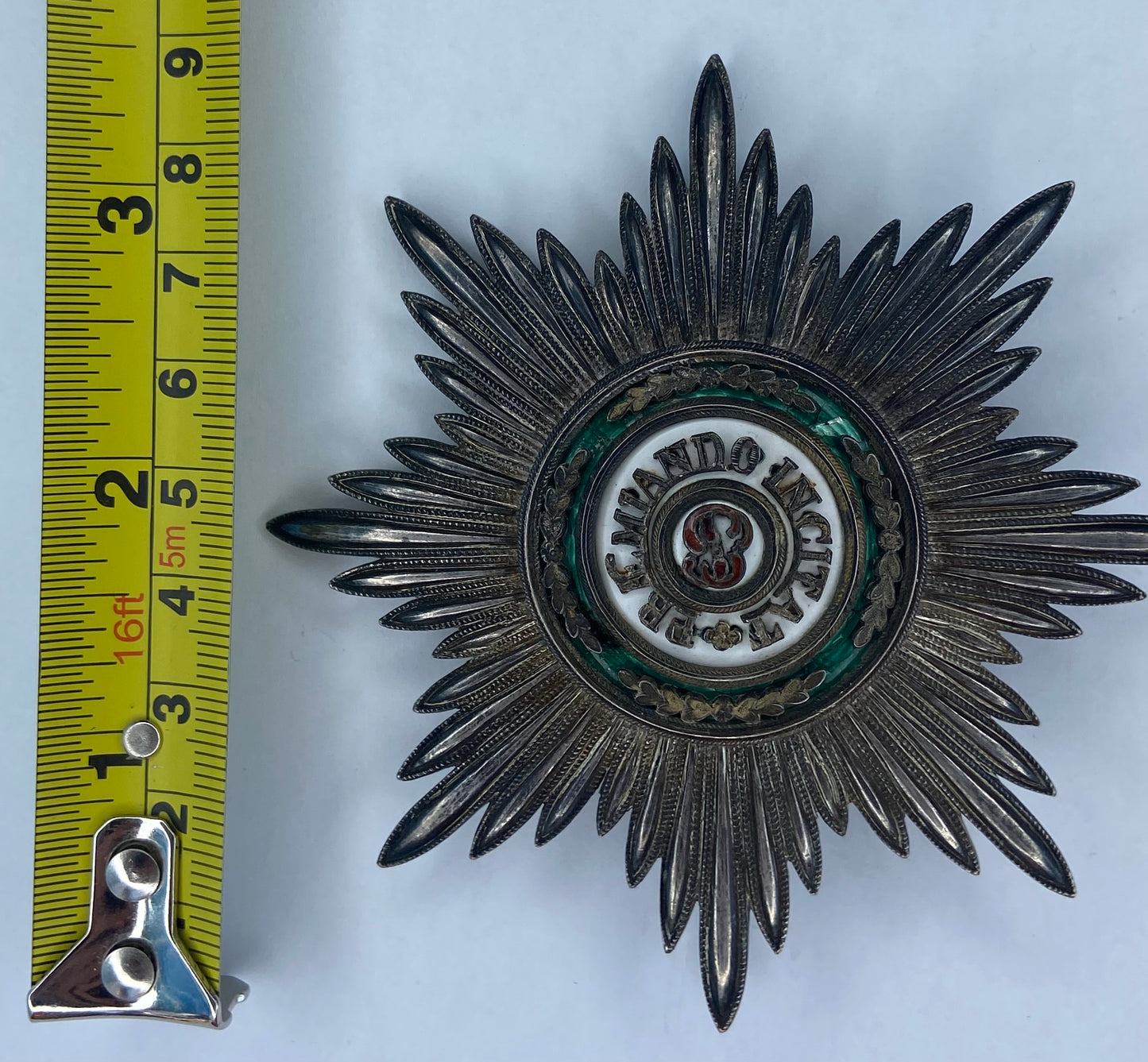 RUSSIA IMPERIAL ORDER OF Saint Stanislaus I CLASS BREAST STAR. MADE BY KEIBEL