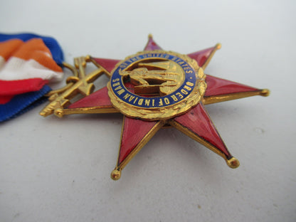 USA SOCIETY BADGE MEDAL FOR INDIAN WARS. NOT NAMED. VERY RARE!