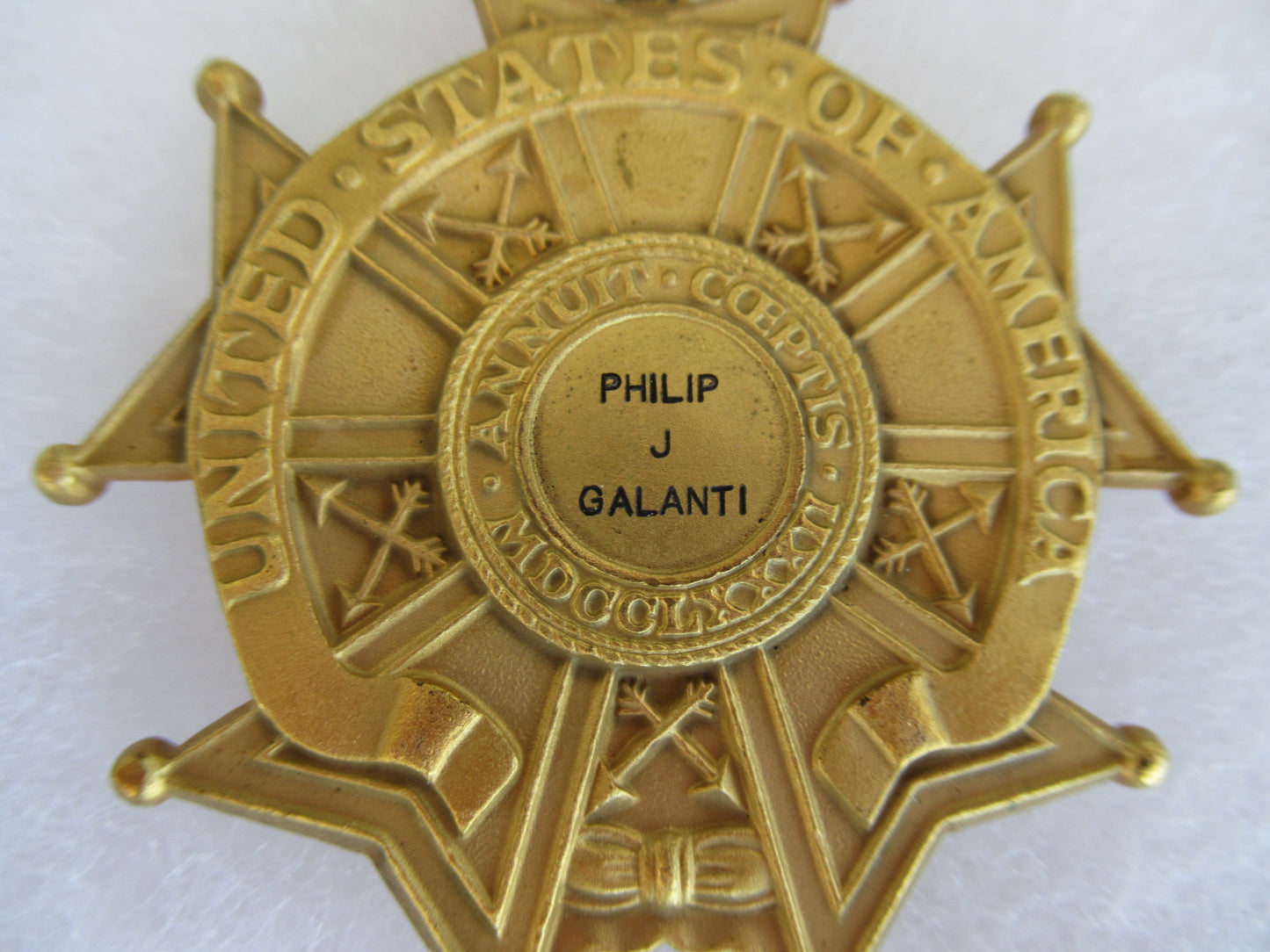 USA GROUP OF MEDALS DOCUMENTS BELONGING TO COL. PHILIP J. GALANTI.