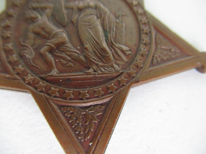 USA MOH MEDAL OF HONOR ARMY MEDAL. TYPE 1. CIVIL WAR PERIOD. Close up front