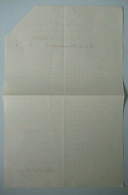 COLUMBIA 1914  LETTER FROM THE PRESIDENT TO KING OF ROMANIA ANNOUNCING