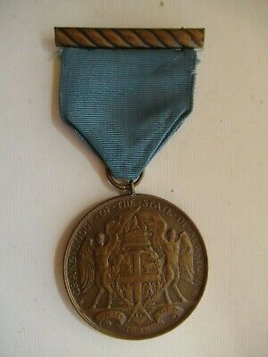 USA LODGE MEMBER MEDAL. DATED 1899. NAMED. NUMBERED.