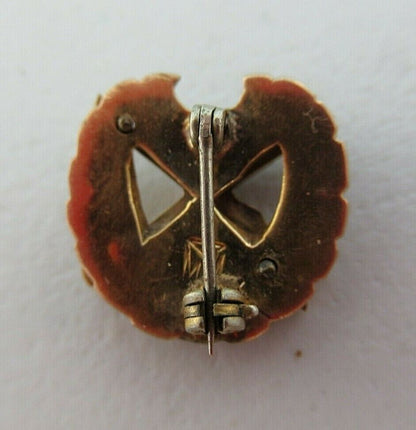 USA FRATERNITY SWEETHEART PIN GB. MADE IN GOLD. MARKED. 1675