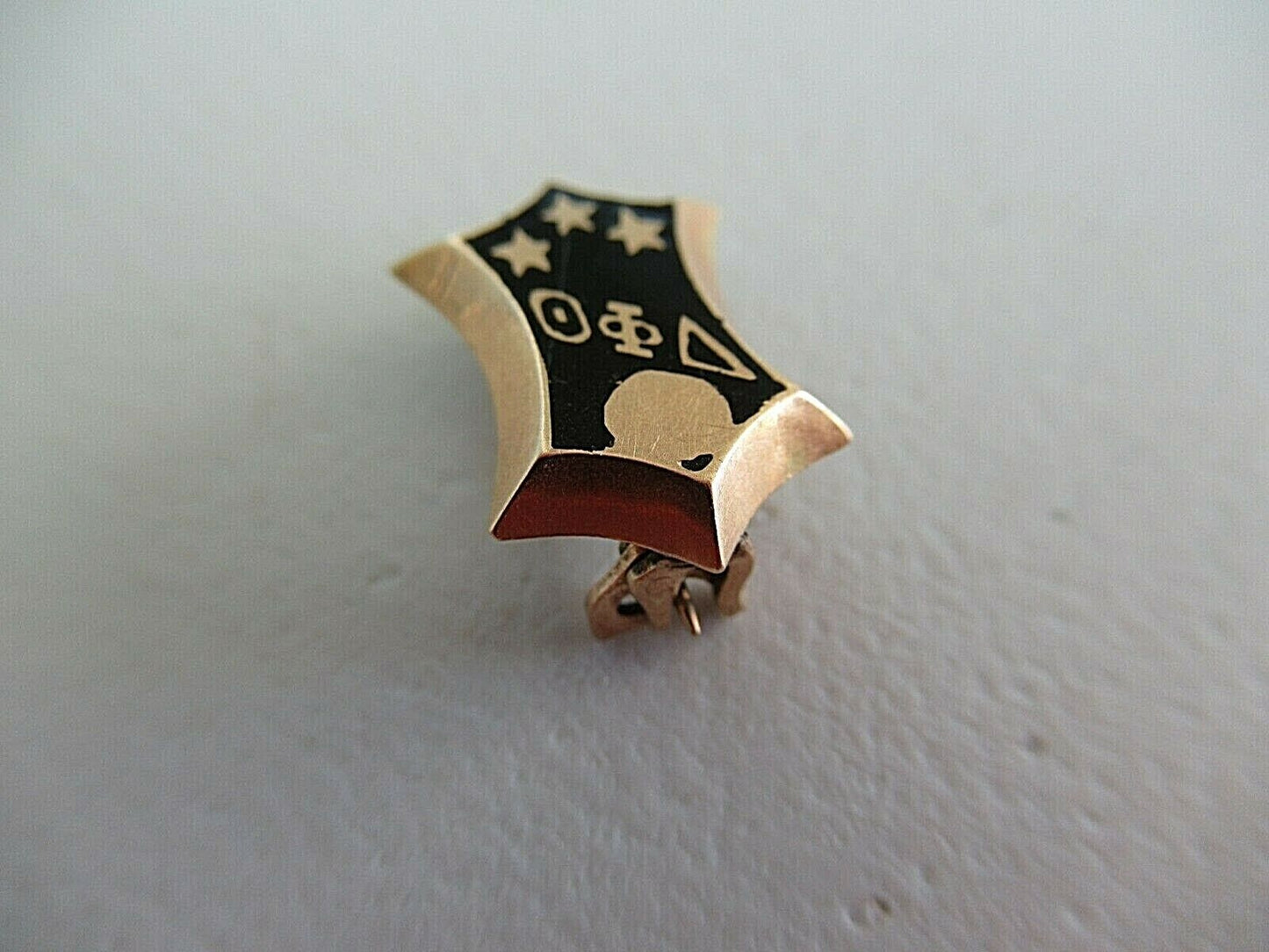 USA FRATERNITY THETA PHI DELTA. MADE IN GOLD 14K. NAMED. MARKED. EARLY