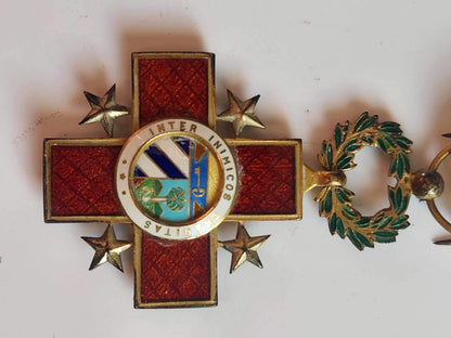 CUBA ORDER OF THE RED CROSS. RARE!