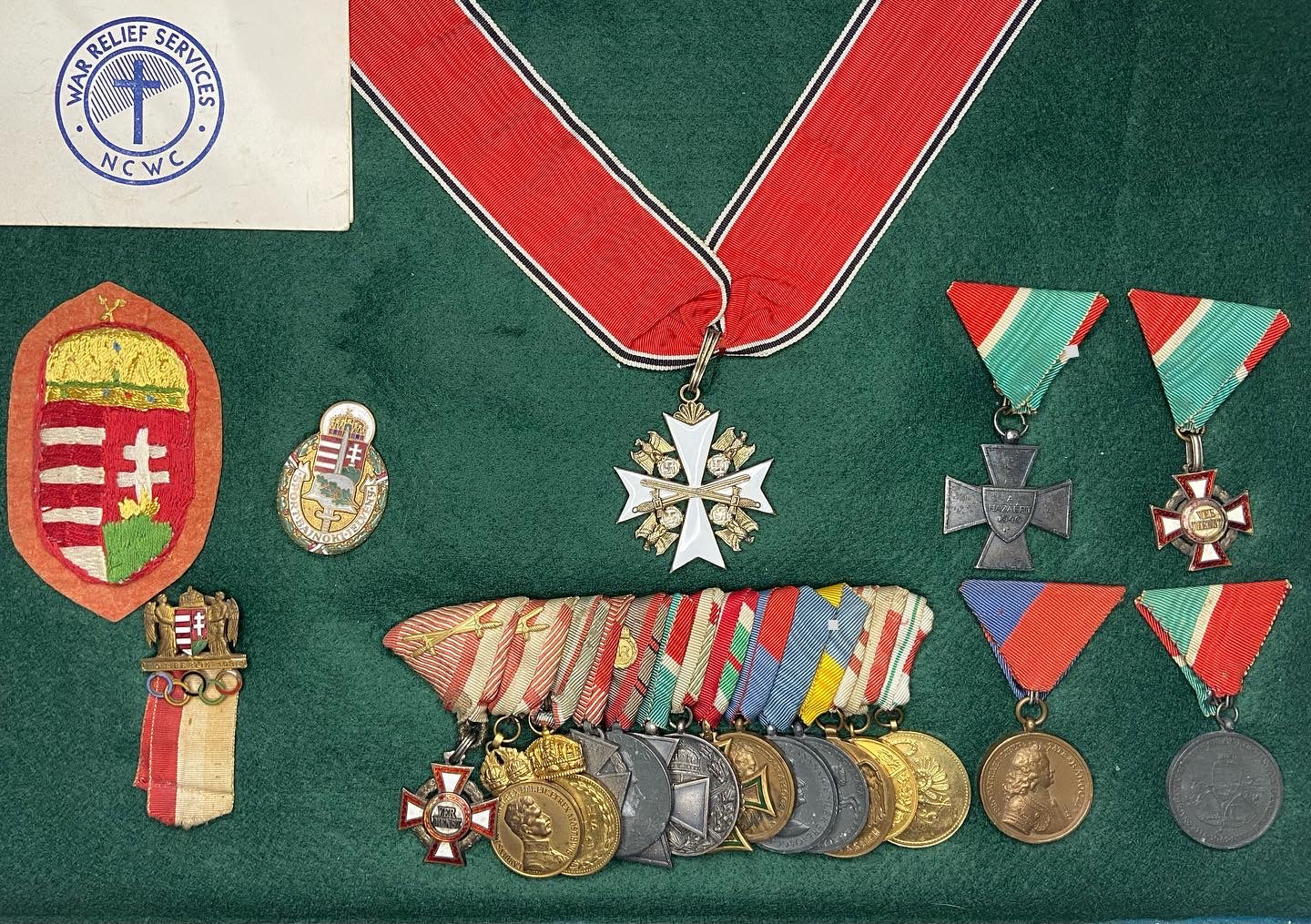 A Rare German, Austrian & Hungrian WW2 Medal Group