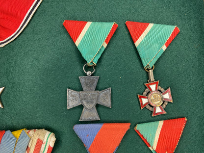 A Rare German, Austrian & Hungrian WW2 Medal Group