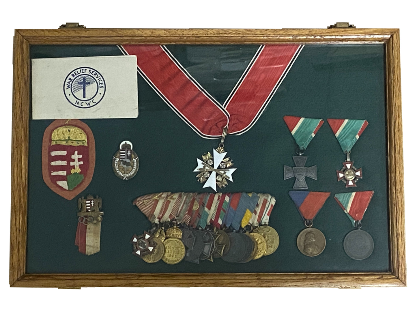 A Rare German, Austrian & Hungrian WW2 Medal Group