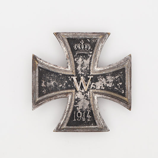 Germany WWI 1914 EK1, Iron Cross I Class, Rare Variation