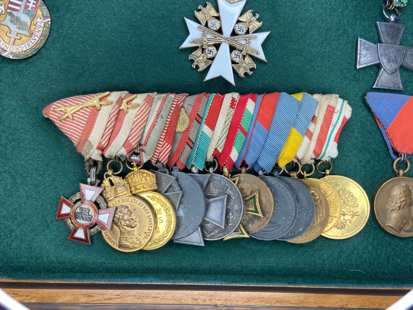 A Rare German, Austrian & Hungrian WW2 Medal Group