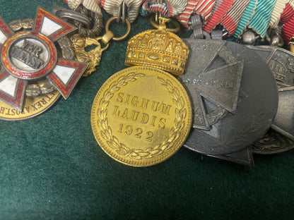 A Rare German, Austrian & Hungrian WW2 Medal Group