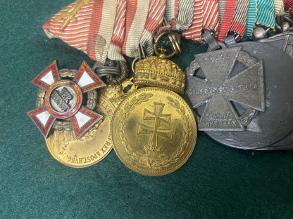 A Rare German, Austrian & Hungrian WW2 Medal Group