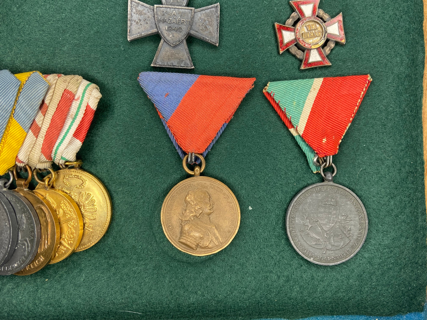 A Rare German, Austrian & Hungrian WW2 Medal Group