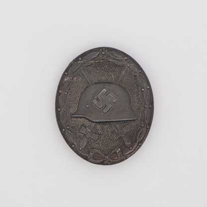German WWII Silver Wound Badge, Maker Marked 65