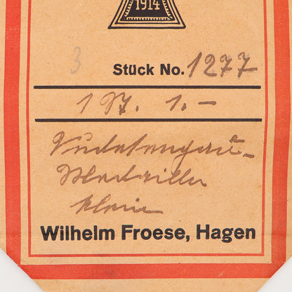 Germany WWI 1914 EK2, Iron Cross II Class w/ Packaging