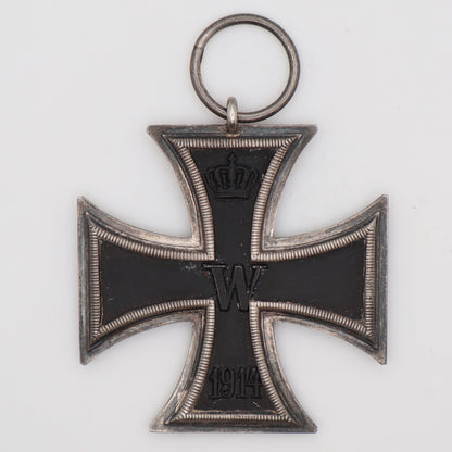 Germany WWI 1914 EK2. Cased. Iron Cross II Class