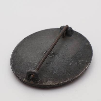 German WWII Silver Wound Badge, Maker Marked 65