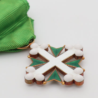 Italy Order of St. Maurice & Lazarus, Gold, Cased