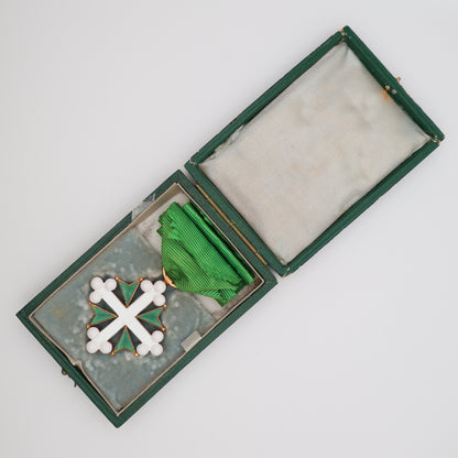 Italy Order of St. Maurice & Lazarus, Gold, Cased