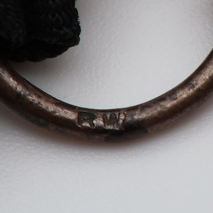 Germany WWI 1914 EK2. Maker Marked "R.W." Cased. Iron Cross II Class