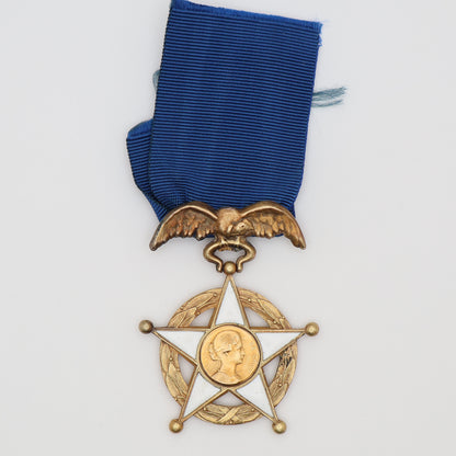 Chile Order of Merit, Type I, I Class Medal, 18k Gold, C. 1906