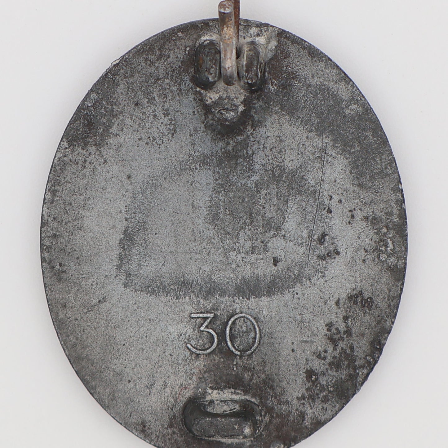 German WWII Silver Wound Badge, Maker Marked 30