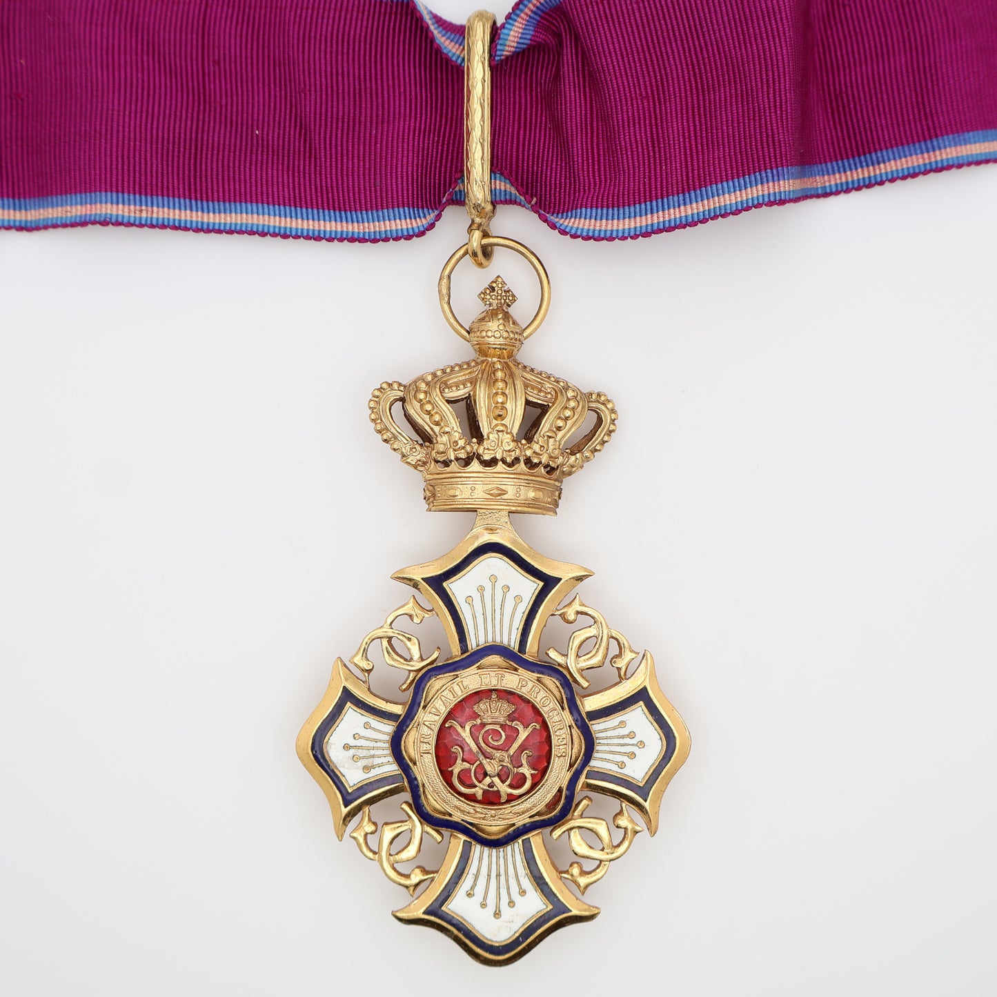 Belgium Royal Order of the Lion Commander Grade Medal