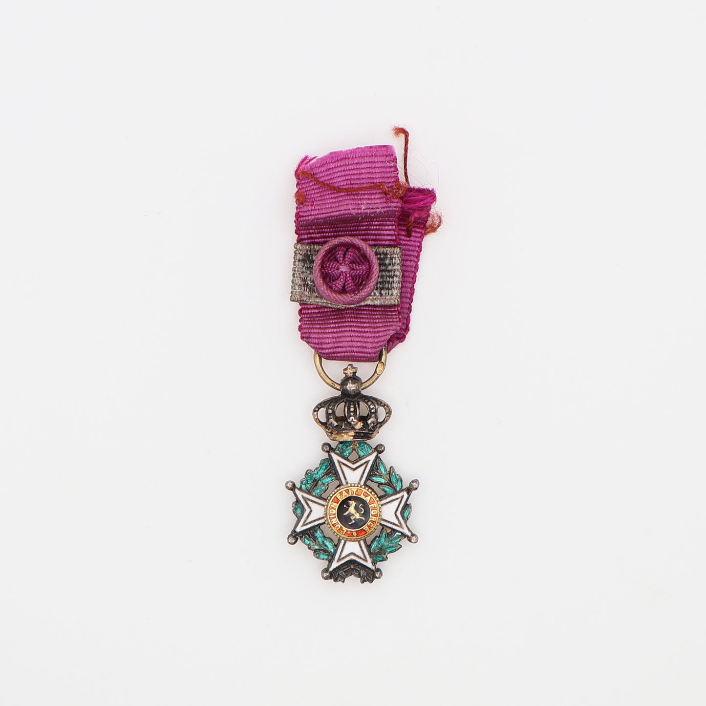 Belgium Order of Leopold Grand Officer Grade Miniature Medal