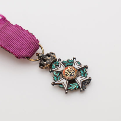 Belgium Order of Leopold Grand Officer Grade Miniature Medal