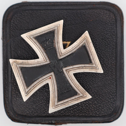 Germany WWI 1914 EK1. Cased. Iron Cross I Class