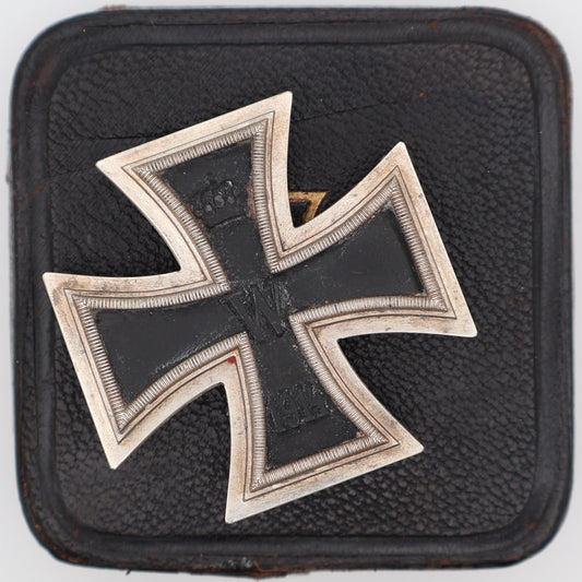Germany WWI 1914 EK1. Cased. Iron Cross I Class
