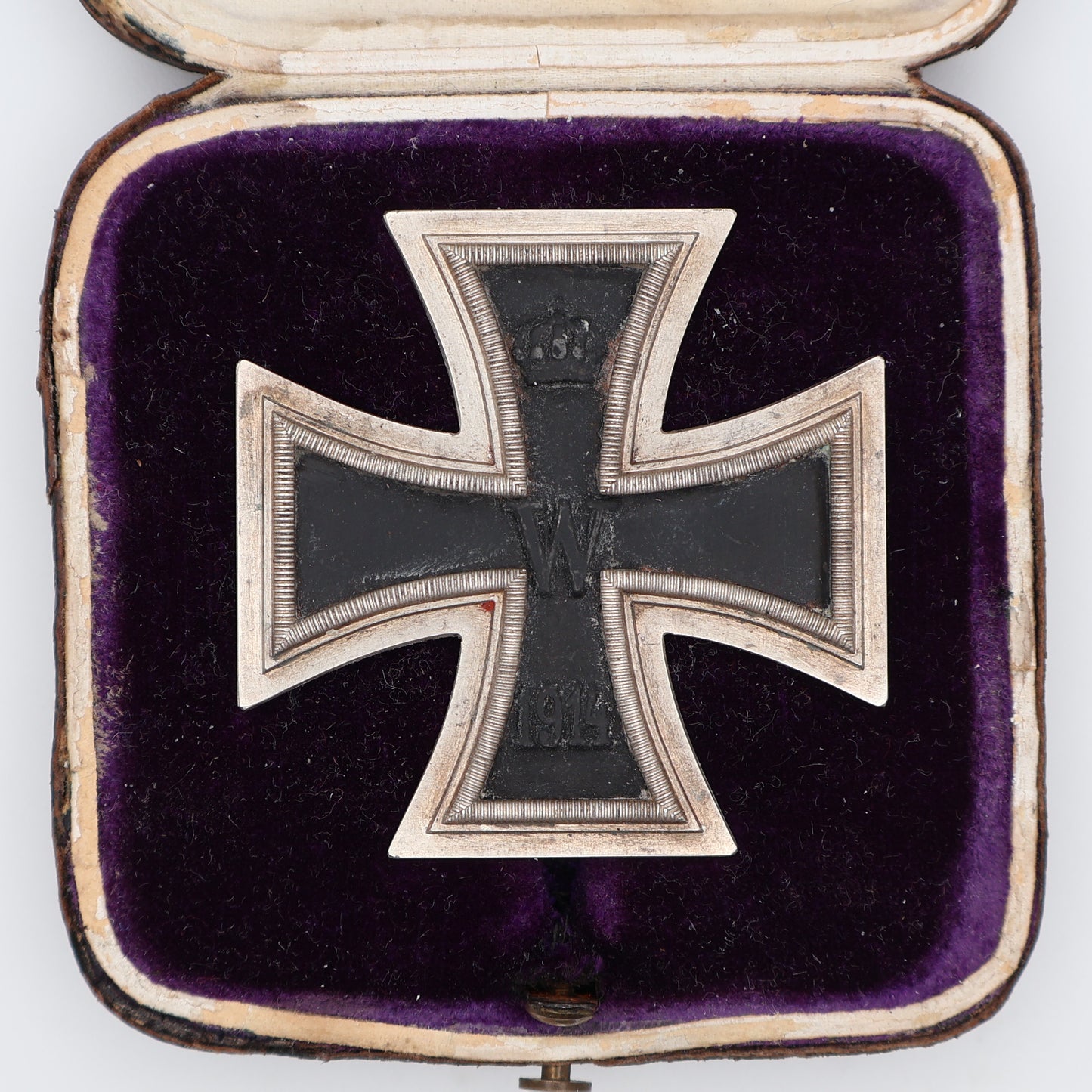 Germany WWI 1914 EK1. Cased. Iron Cross I Class