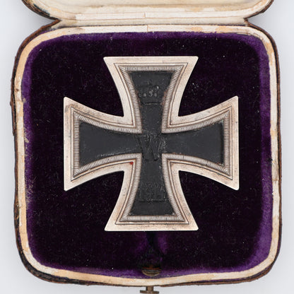 Germany WWI 1914 EK1. Cased. Iron Cross I Class