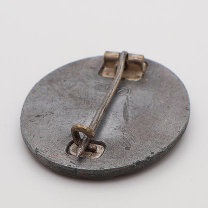 German WWII Silver Wound Badge, Maker Marked 107