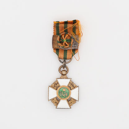 Luxembourg Order of the Oak Crown Officer Grade Miniature Medal