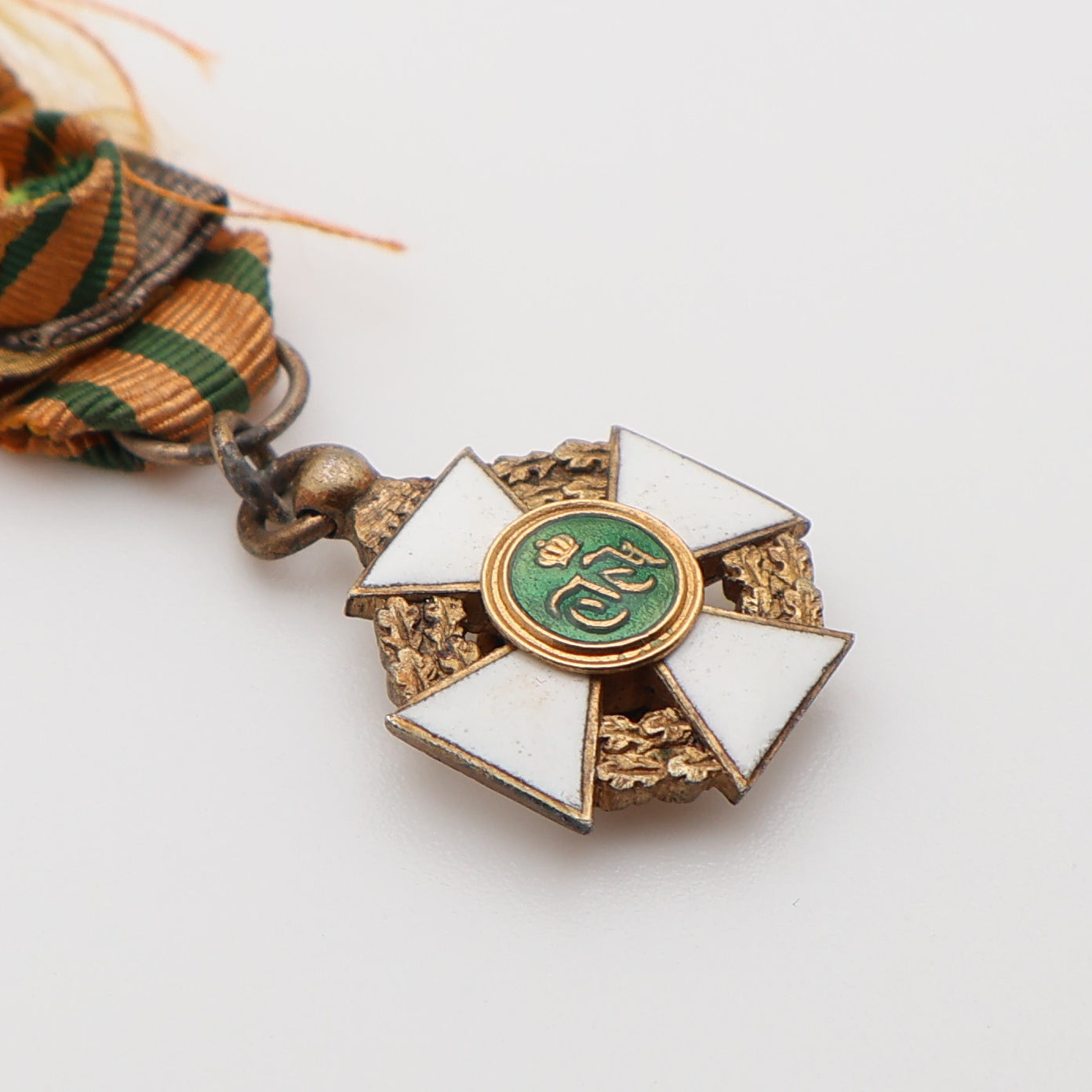 Luxembourg Order of the Oak Crown Officer Grade Miniature Medal