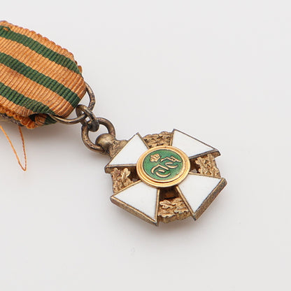 Luxembourg Order of the Oak Crown Officer Grade Miniature Medal