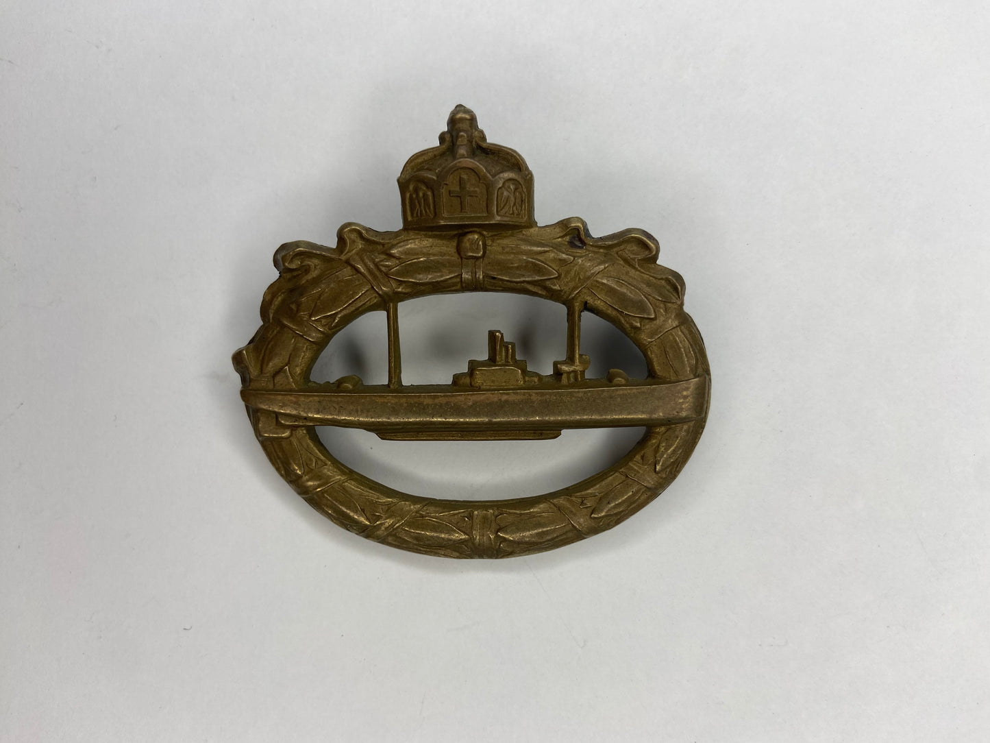 German Imperial Original WW1 U Boat Badge by Walter Schot