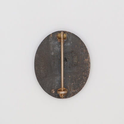 German WWII Gold Wound Badge, Maker Marked 127