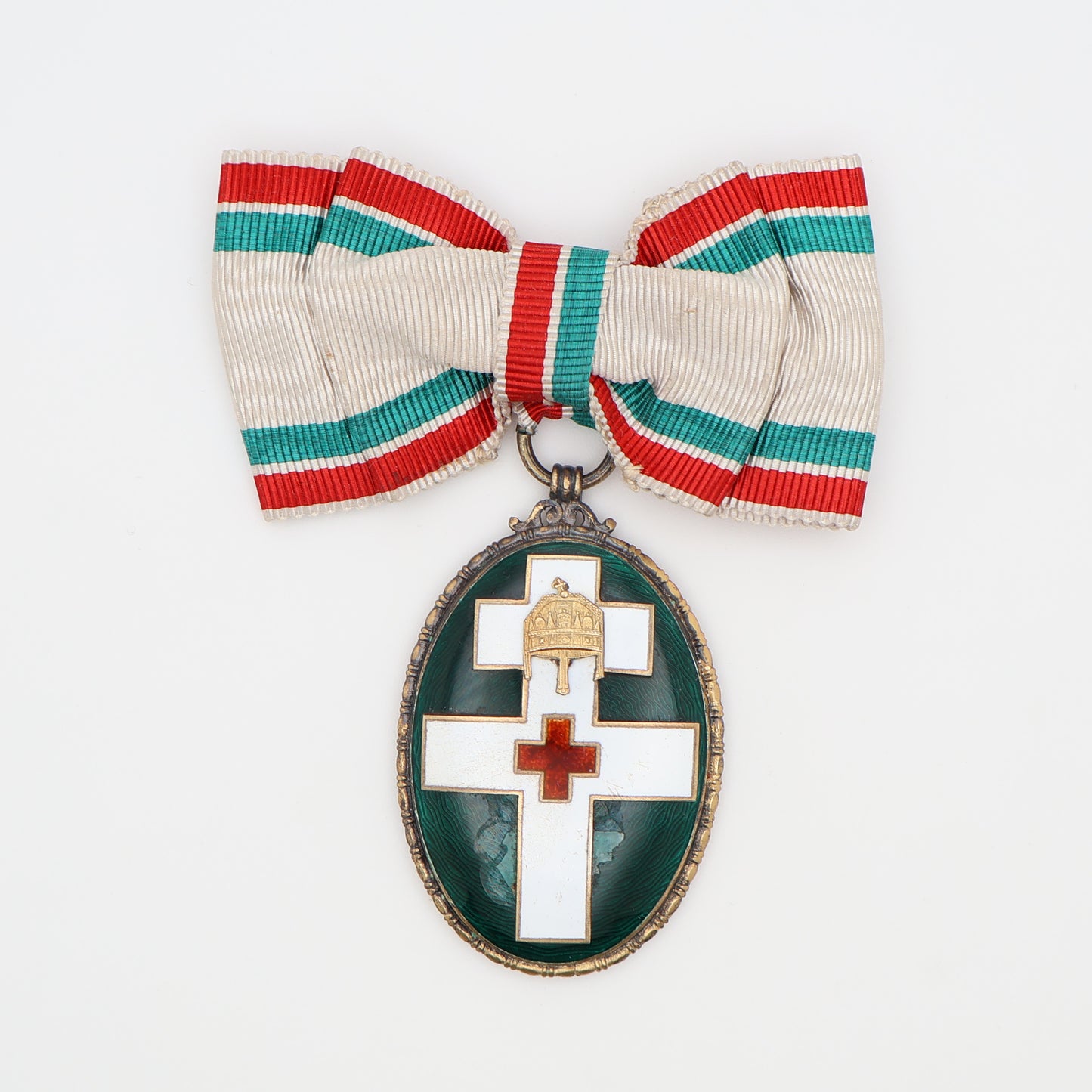 Hungary Red Cross Medal for Merit, Cased