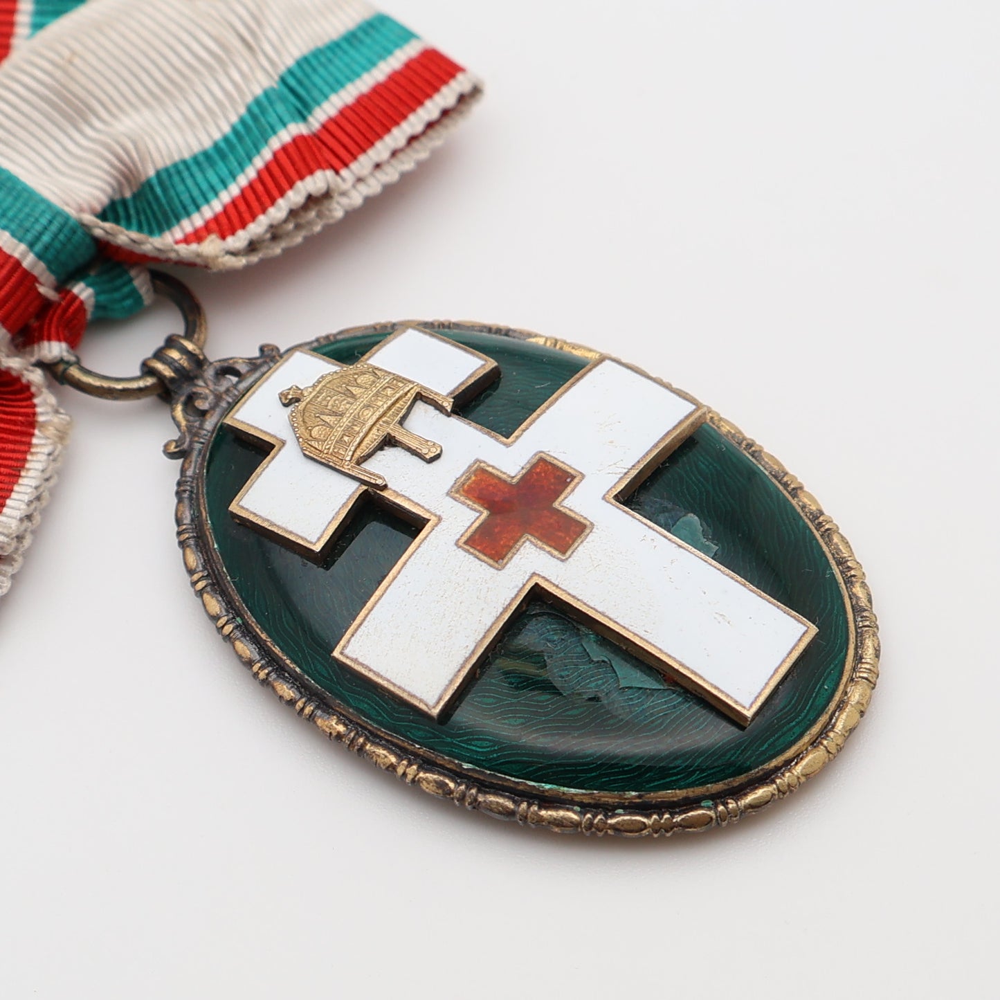 Hungary Red Cross Medal for Merit, Cased