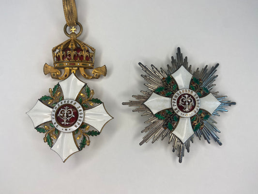 Bulgaria Kingdom Order of Civil Merit Grand Cross set