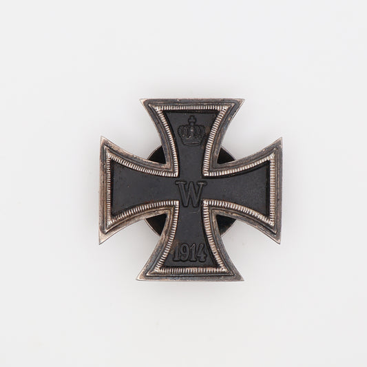 Germany Prussia 1914 EK1, Iron Cross I Class Prinzen Sized Screwback "JG u.S"