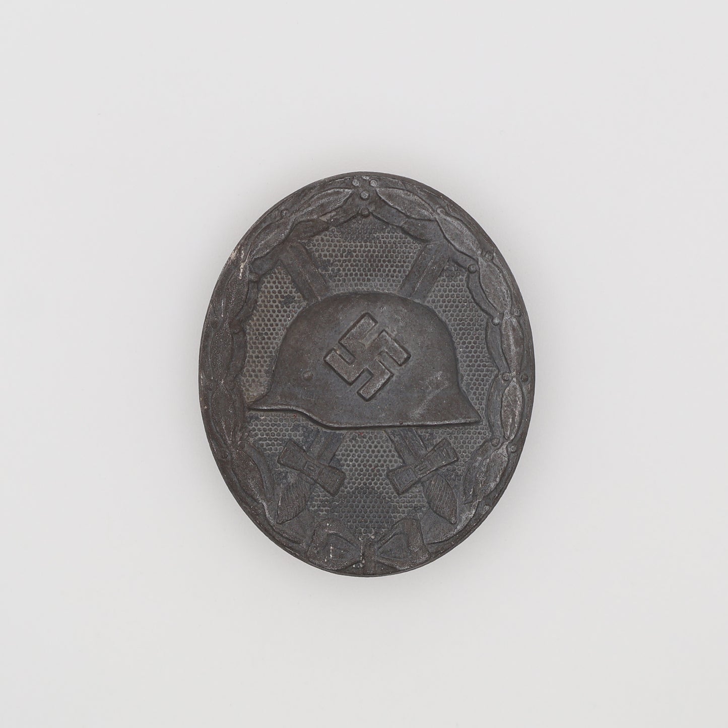 German WWII Silver Wound Badge, Maker Marked 107